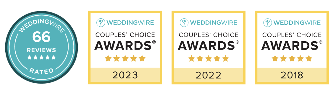 WedingWire Couples' Choice Awards 2018, 2022, 2023